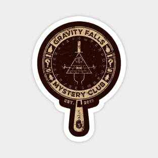 Gravity Falls Mystery Club Magnet