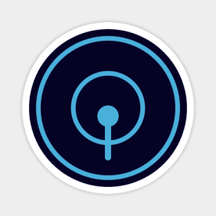 Drum Icon for Electronic Musician Magnet