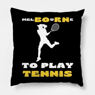 Australian Open Melbourne To Play Tennis Pillow