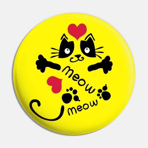 meow meow cat Pin by CindyS