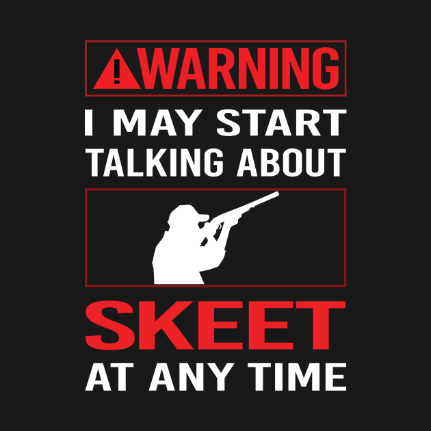 Red Warning Skeet Trapshooting by Happy Life