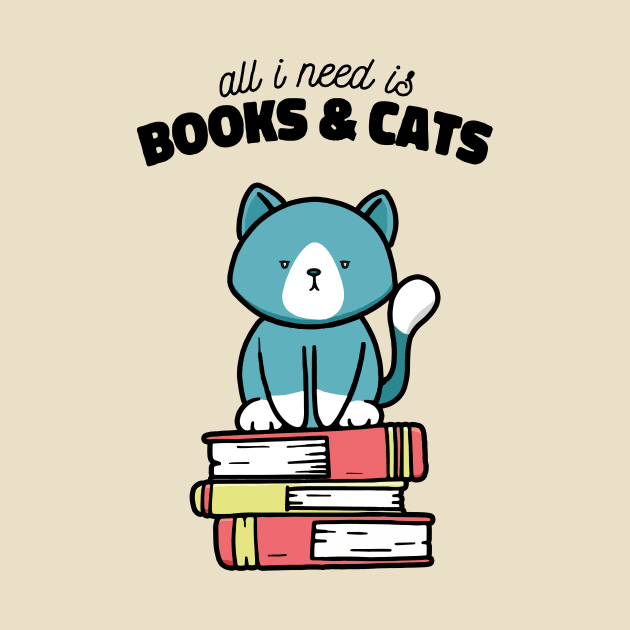 Books and Cats by restaurantmar