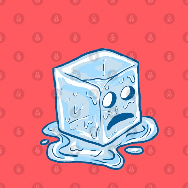 Melting Ice Cube by rob-cure