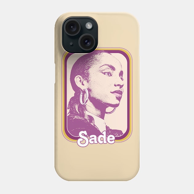 Sade // Retro 80s Style Fan Design Phone Case by DankFutura