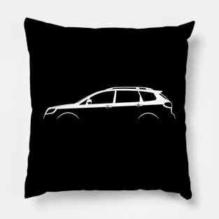 Subaru Tribeca Silhouette Pillow