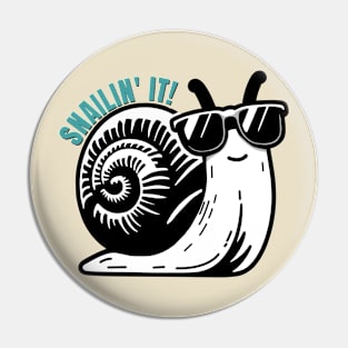 Snailin It Pin