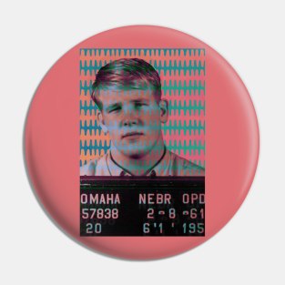 Nick Nolte Mugshot Pin