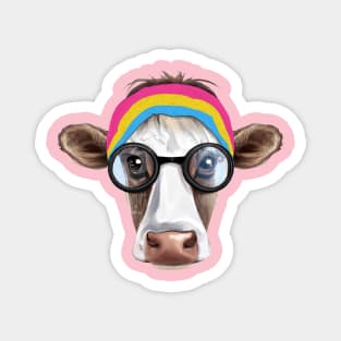 Subtle Pansexual, Subtle Pan, Cow Pride, Cute Pansexual, Cute Pan, Cute Pan Pride, Subtle Pan, Pansexual, Pan Flag Color, Pansexual Pride, Pan Pride, Subtle Pansexual, Cute Pansexual, Pansexual Clothing, Pansexuality, Cute Pansexuality Magnet