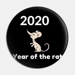 Year of the Rat 2020, Chinese New Year Pin