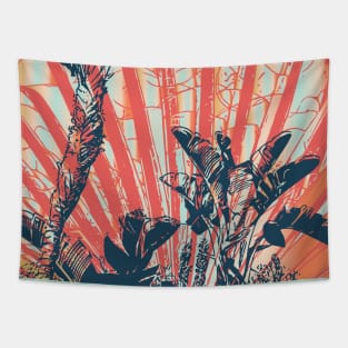 Paradise Palms Tapestry