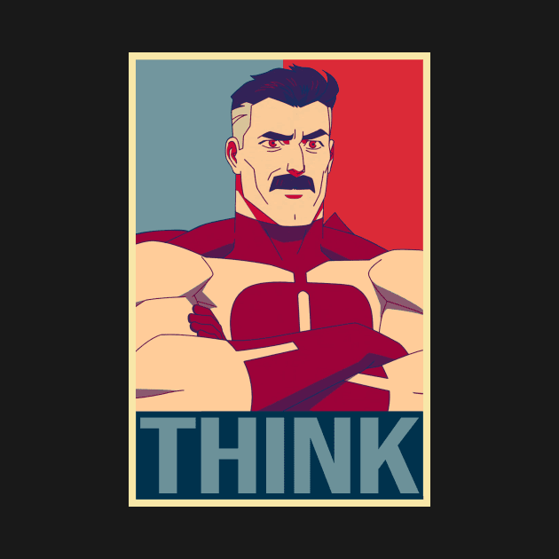 Omni-Man - Think Poster by Polomaker