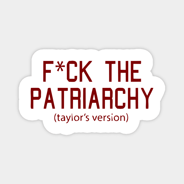 patriarchy Magnet by JackRendang