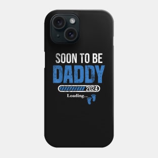 Soon To Be  2024 Est 2024 Father's Day First Time Dad Phone Case