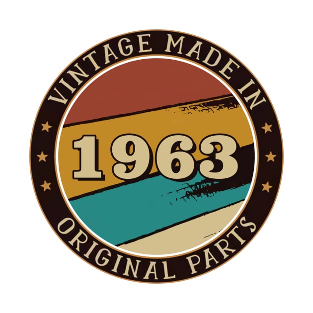 Vintage Made In 1963 Original Parts by super soul