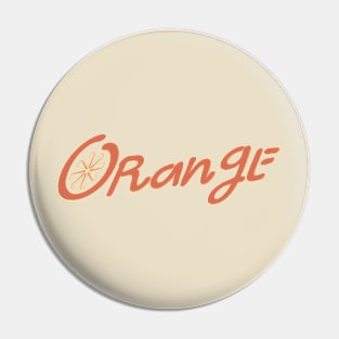 Orange Pin