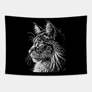 Maine Coon cat Tapestry