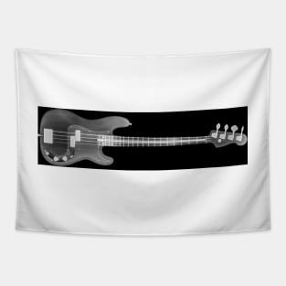 Base Guitar under x-ray (C030/0548) Tapestry