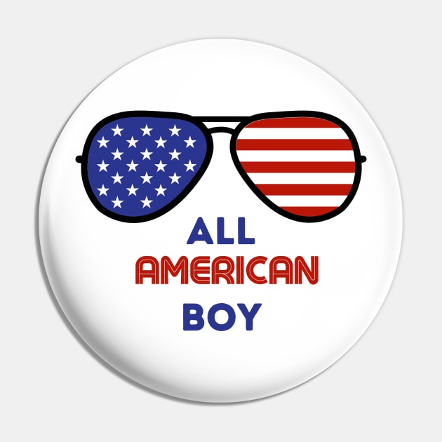 All American Boy Pin by Ashden