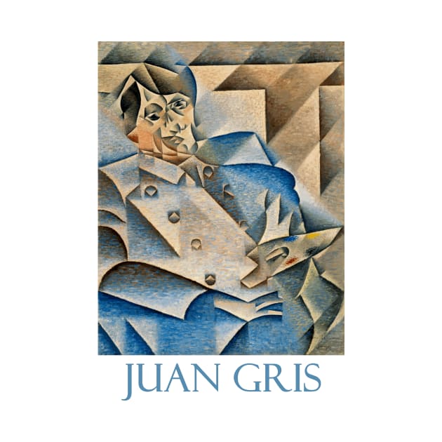 Portrait of Pablo Picasso by Juan Gris by Naves