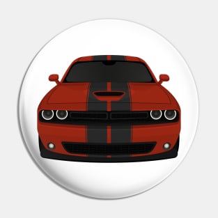 Challenger Red3 + Stripes Pin