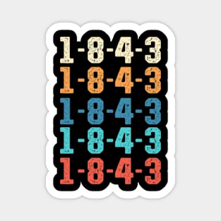 1843 Magnet