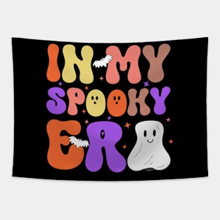 Cute In My Spooky Era Groovy Ghost Tapestry