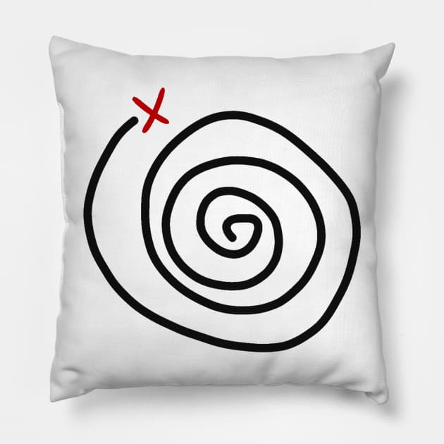 Life is Strange Rewind Logo (Black) Pillow by senaeksi