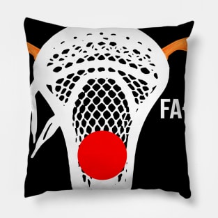 Funny Lacrosse Fa La La Xmas Gift For Lacrosse Player Pillow