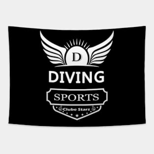 Sports Diving Tapestry