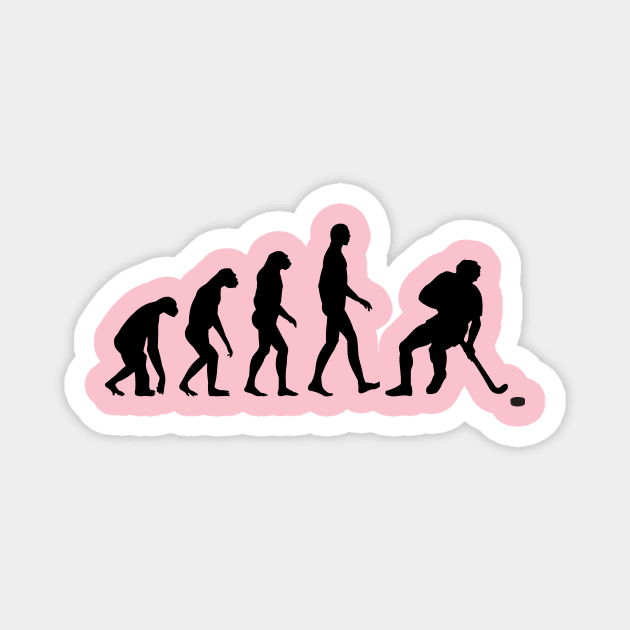 Evolution Hockey Magnet by nektarinchen