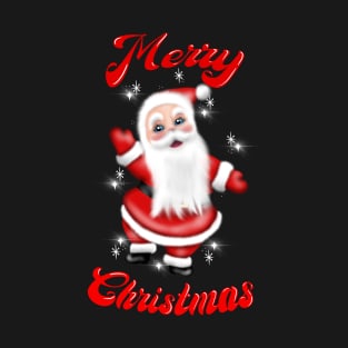 Retro Merry Christmas T-Shirt