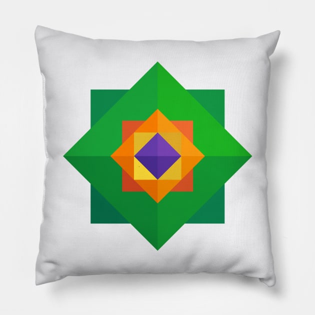 crystal flower Pillow by BlangeR