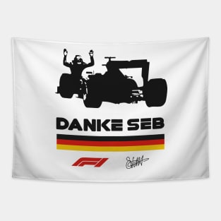 Danke Seb Sebastian Vettel Tapestry