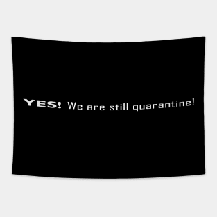 YES! We are still quarantine Tapestry