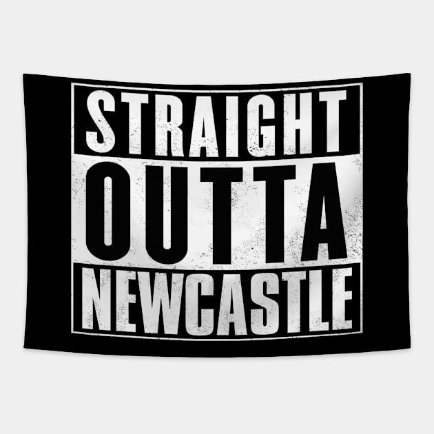 Straight Outta Newcastle Tapestry by Ireland