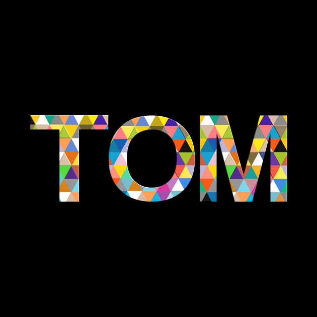 Tom, name, typography by Furashop