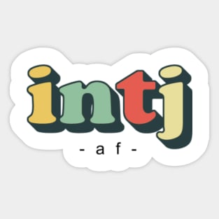 INTJ - Pencil Scratch - Personality Type, Myers Briggs, MBTI, Typology, Mastermind, Architect - Intj - Magnet