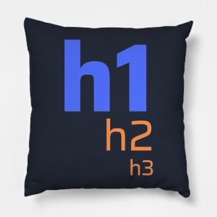 H1 Tag Pillow