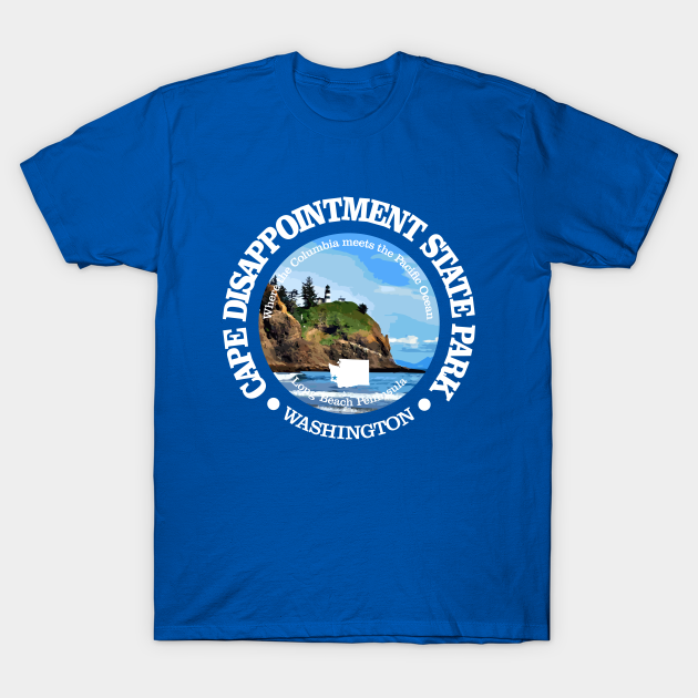 Discover Cape Disappointment SP - Cape Disappointment - T-Shirt