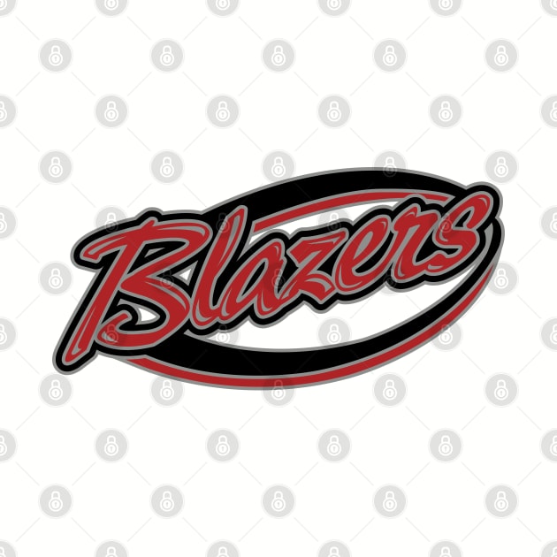 Blazers Sports Logo by DavesTees