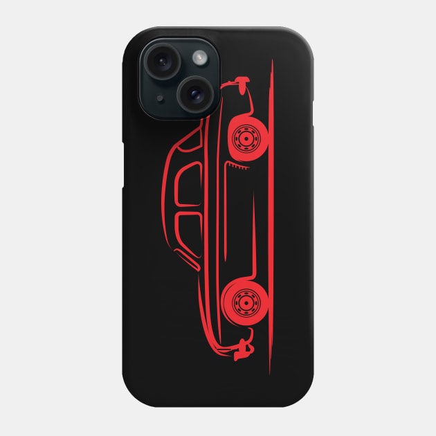 Renault Dauphine Red Phone Case by PauHanaDesign