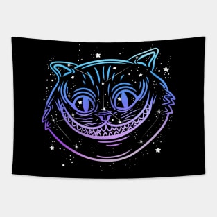 Smiley Cat constellation Tapestry