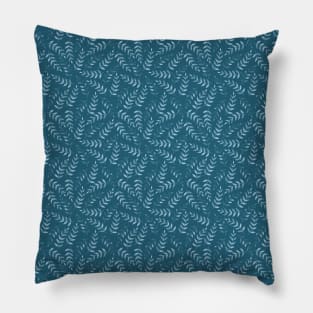 Leaf pattern X Pillow