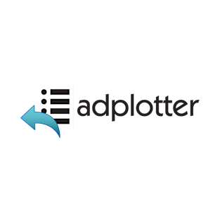 AdPlotter Logo - Black Text T-Shirt