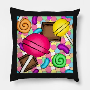 So Much Candy! Pillow