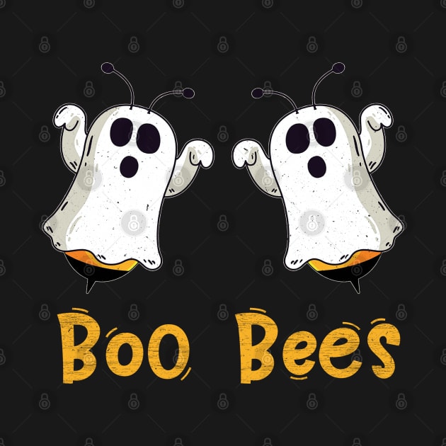 BOO BEES - Boo Bees Cute Halloween by heart teeshirt