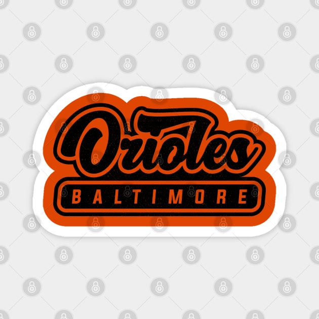 Baltimore Orioles 02 Magnet by Karambol