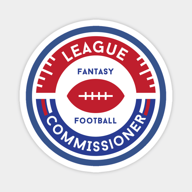 Fantasy Football League Commissioner Magnet by PodDesignShop