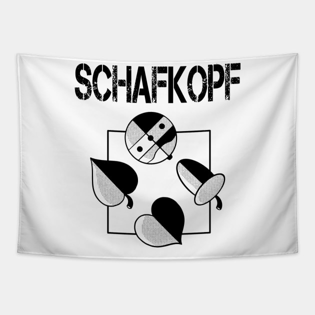 Schafkopf Card Bavarian Stammtisch Gift Tapestry by Jackys Design Room