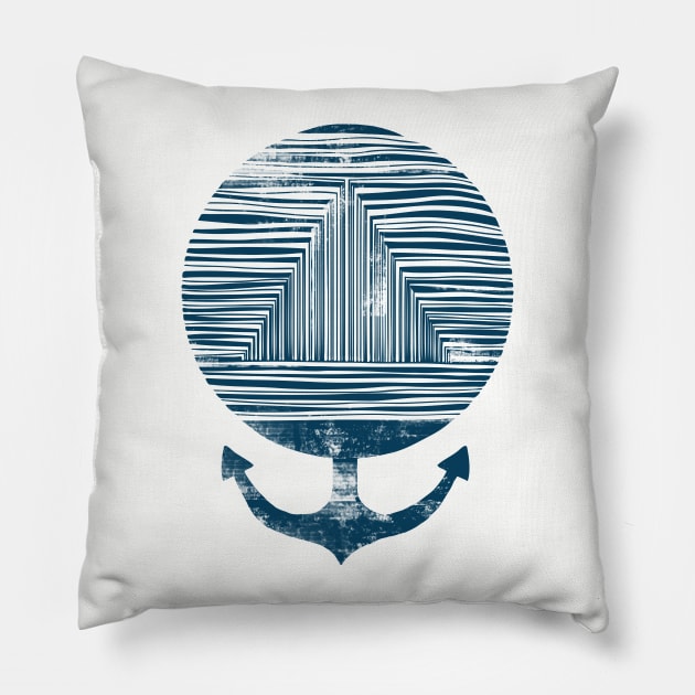 Deep End Pillow by normanduenas